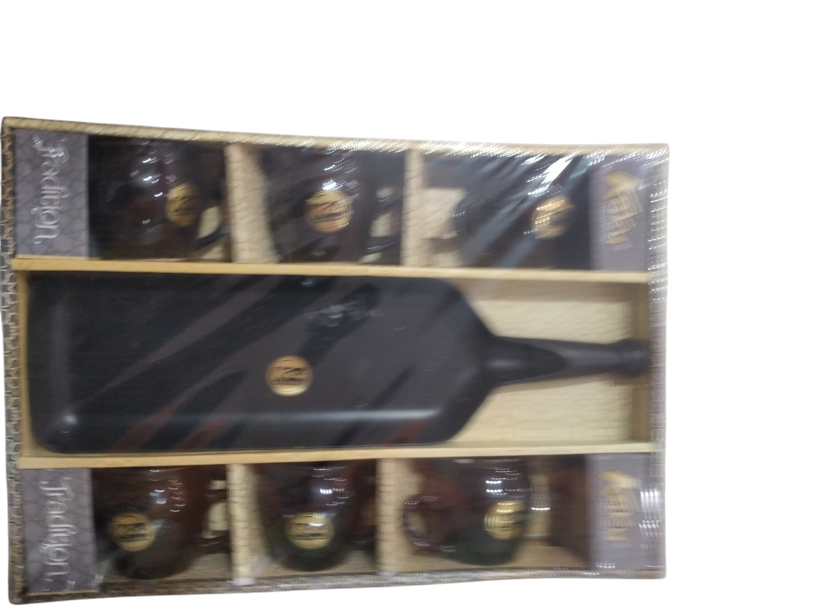 Tradition Set of 6 cup with platter