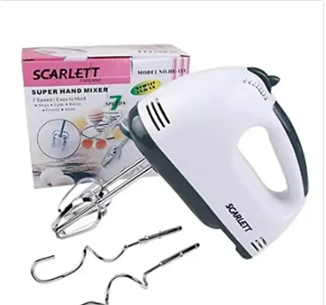 Scarlett Super Hand Mixer 7 Speed Hand Blender